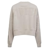 Pro Standard Womens College West Virginia University Wingspan Crewneck Sweatshirt Taupe L