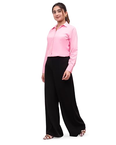 Image of ESTA Women Full Sleeve Stylish Western Official Formal Shirts Regular fit Shirts for Women