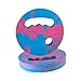 kowaku Water Exercise Discs Pool Resistance Easy to Hold Buoyancy Handheld Swimming Board EVA Foam for Pool Beginners Water Workouts, Pink Blue