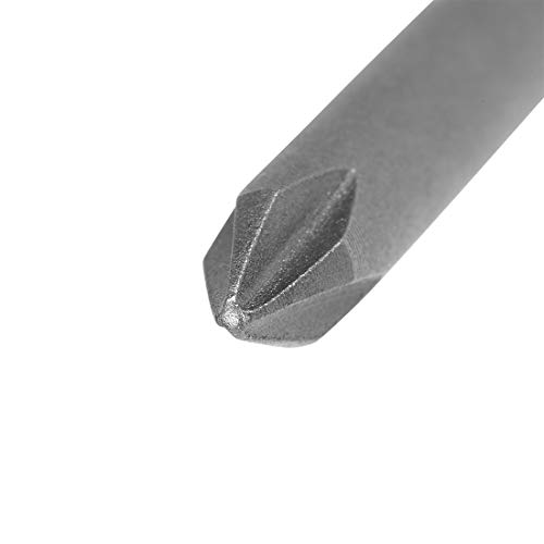 Uxcell 10Pcs 50Mm 1/4" Hex Shank 4.5Mm Ph1 Magnetic Phillips Head Screwdriver Bits S2 High Alloy Steel #TOP2