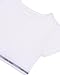 Calvin Klein Girl's Short-Sleeve Cropped T-Shirt Bralette, Classic White, Large