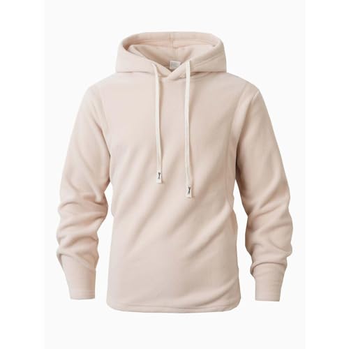 Ymosrh Men's Casual Hoodie, Hooded Sweatshirt Pullover Long Sleeve Athletic Workout Hoodies with Pockets, S-2XL4