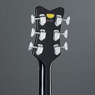 Gretsch Custom Shop G6199 Billy-Bo Jupiter Thunderbird Black Closet Classic #UC22032268 – Guitare Électrique Personnalisée - Les Beatles, Paul McCartney, John Lennon, RIngo Starr, George Harrison Gretsch Custom Shop G6199 Billy-Bo Jupiter Thunderbird Black Closet Classic #UC22032268 - Guitare Électrique Personnalisée – Image 5