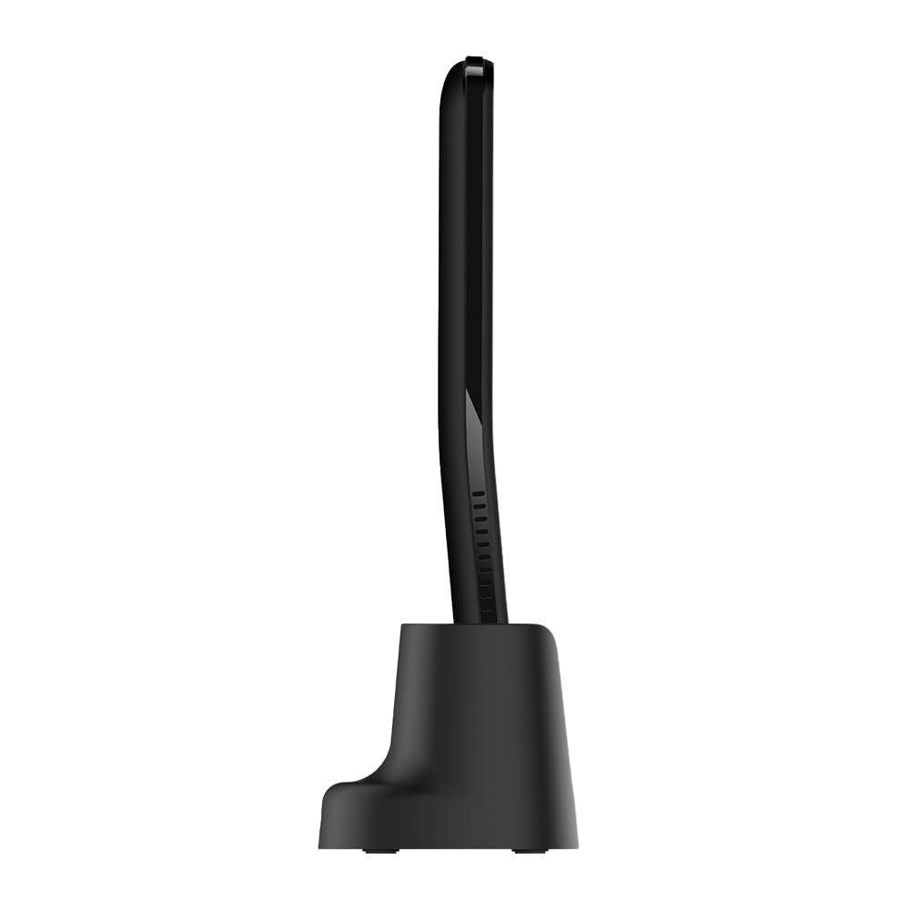 Maxcom MM34D 4G VoLTE Téléphone de bureau sans fil à gros bouton pour la maison et le bureau avec carte SIM Pas de ligne terrestre nécessaire Chargeur de bureau Prise britannique ? Noir