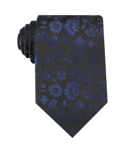 Image of OTAA Floral Necktie Casual Ties for Men - Perfect Neck Tie for Groomsmen Wedding Ties or Formal Occasions