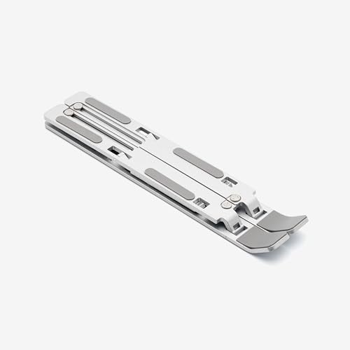 fiigo Laptop Standı Katlanabilir Çok Fonksiyonlu Metal Grey - Görsel 4