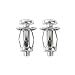 1~5PCS M5 M6 Jack Nut Petal Rivets Screw Nut Car License Iron Base Clamp Anchor Fixed Plate Bolt for Automobile Motor (Color : Silver 1pc, Size : M18)