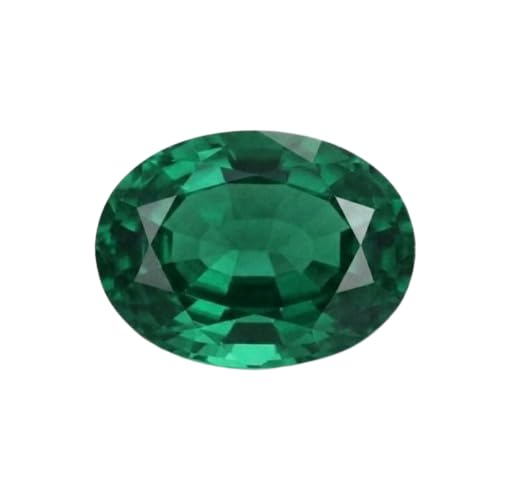 Pure Green Emerald Stone Original 4 Carat Panna Nag Budh Pachu Ratna Certified 4.25 Ratti जाम्बिया एमराल्ड स्टोन Oval Maragatha Mani Unheated Untreated Transparent Clarity Zamrud Ratan For Men-image-8
