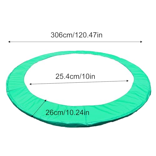 Tapis de sécurité de remplacement pour trampoline de jardin housse de protection ressort étanche