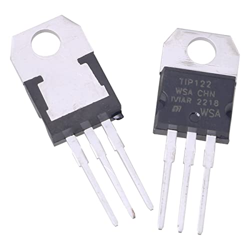 Tip122 Darlington Transistor Fmhxg 20Pcs Tip122 5 A 100 V 3-Pin Silicon Epitaxial Power Transistors, Darlington Transistors To-220 #TOP3