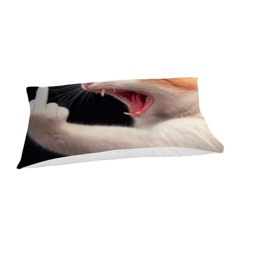 Housse de couette single animaux imprimé 3D en microfibre 135x200cm