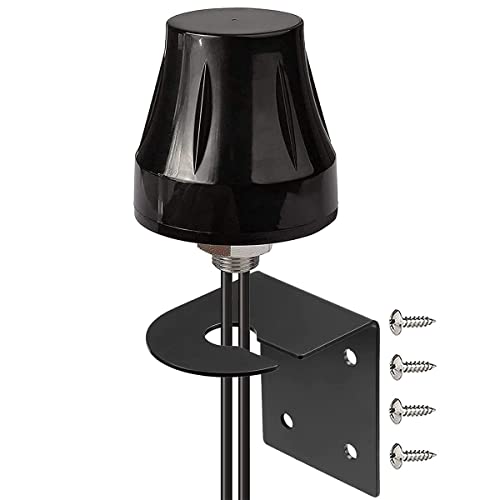 Bingfu 4G LTE Antenna Outdoor SMA Aerial MIMO Antenna Fixed Bracket Wall Mount Waterproof Antenna for 4G LTE Wireless CPE Router Hotspot Cellular IoT Gateway Industrial Terminal Server Security Camera