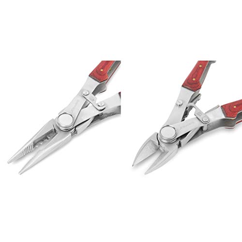 Sheffield 12704 Dual Head 15-In-1 Multi Tool, Perfect Camping Gadgets For Backpacking, Edc, Hiking Survival Kit & More #TOP3