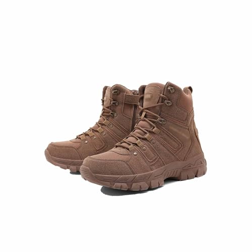 Men's Tactical Boots, Waterproof Hiking Work Boots, Breathable Desert Boots, Lightweight Military Boots, Outdoor Hiking Backpacking Boots, Anti-slip Jungle Boots For Men