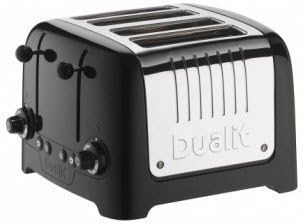 Dualit 4 Slice Lite Toaster in Black 46205