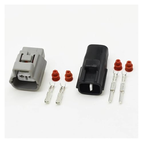 Connecteur de prise automobile 2 voies pour câblage de capteur moteur