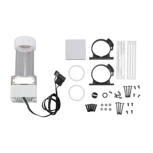 Système de refroidissement liquide PC blanc G1/4 avec pompe à onde de sinus