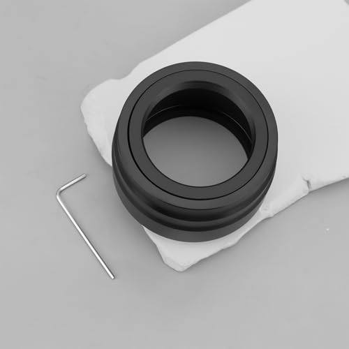 YINETTECH Adaptador de Lente de Montura T2 A EOS RF Compatible con Canon EOS R Cámara Sin Espejo Adaptador de Montura de Tornillo de Aleación - imagen 5