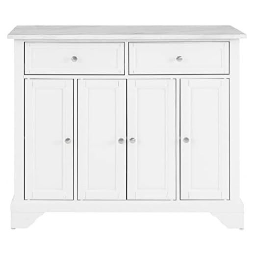 Crosley Avery Rolling Kitchen Island with Storage