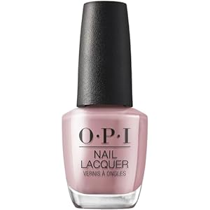 O.P.I Nail Lacquer | Tickle My France-Y (Nude brown) | 15 ml | Long-Lasting, Glossy Nail Polish | Fast Drying, Chip Resistant Glossy Finish