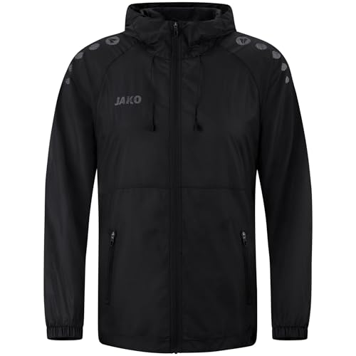 JAKO Light Flow 128 - Chaqueta ligera para niños, color negro