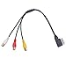 Produktbild AMI MMI RCA 3RCA DVD Video Audio Eingang AUX Kabel Draht für VW für Audi A3 A4 A6 A7 A8 Q5 Q7 R8 car-ba65 C/5