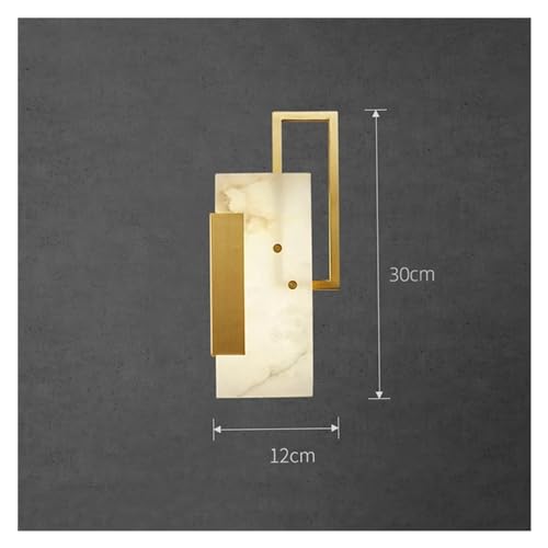 Aplique de pared de mármol para la mesilla de noche del dormitorio 5