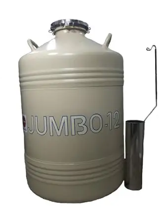 CRYOCAN J-12 Liquid Nitrogen Container, 47.3 Litres, Portable
