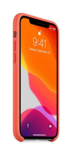 Image of (Open Box) Apple iPhone 11 Pro Silicone Case - Clementine (Orange) - MWYQ2ZM /A