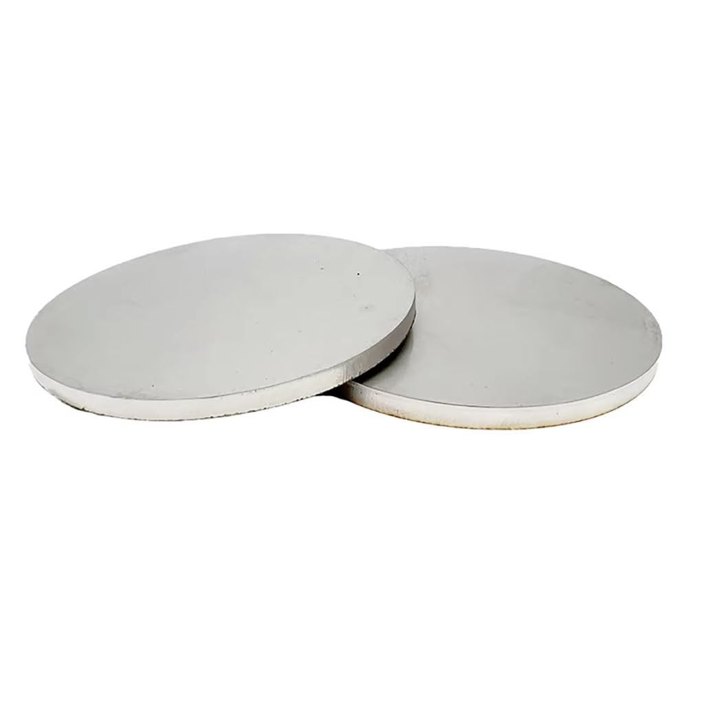 Dischi Metallici, 4pcs 50mm Stainless Steel 304 Round Discs - Durable Circular Sheet Plates with Thickness Options(3mm)