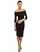 PattyBoutik Women's Off Shoulder Long Sleeve Dress (Black M)