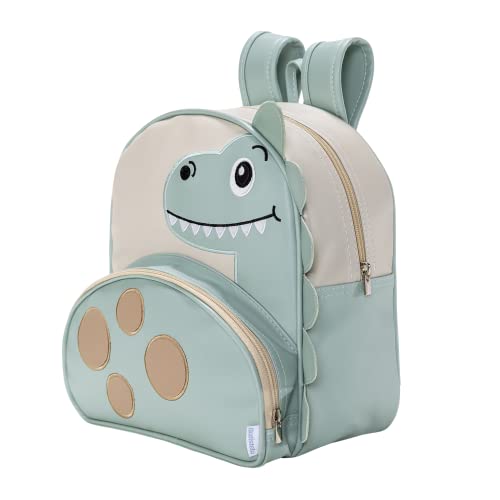 Batistela Baby Mochila Kids Dinossauro Verde Claro