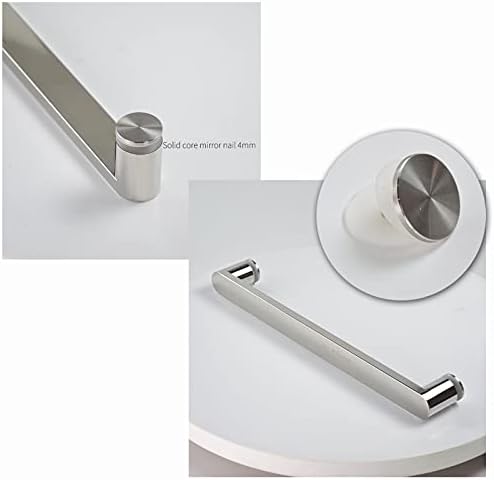 Shower for Bathroom, Polished Stainless Steel Finish Shower Screen Door Handles Hardware Accessories (Size : 225mm)