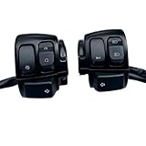 Diseñado para controles de giro, bocina y luz de paso con arnés de cableado integrado.