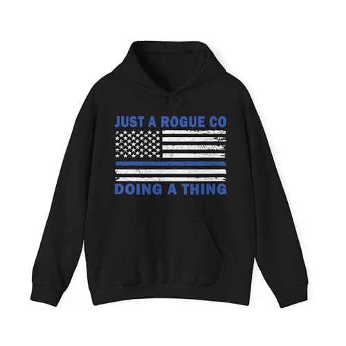 Just a Rogue CO Doing a Thing Strike 2025 Heavy Black Hoodie