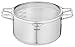 Produktbild Tefal H85246 Nordica Kochtopf | 24 cm mit Glasdeckel | Doppelgriffe | Edelstahl-Topf | alle Herdarten | induktionsgeeignet | robuster Boden | Edelstahl