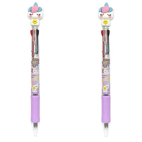 Amazon | ハイハイ(Hi-High) LAZY STARS 3色ボールペン 2本