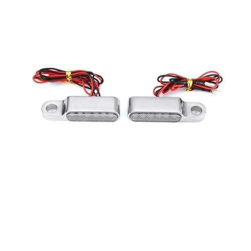Clignotants de moto ambre haut de gamme pour support de levier de guidon