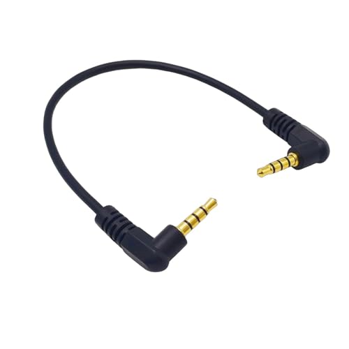 20cm �_�u���G���{�[ 3.5mm ���o�P�[�u�� �_�u���A���O���R�l�N�^�[ �f�����ȒP�ɒ��o�ڑ��ł��鉹�y�P�[�u��