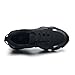 GLYGML Mens Steel Toe Safety Trainers Construction Cushioned Shoes Anti Smashing Puncture Proof Non Slip Lightweight Breathable Comfortable Fashion Black US 9.5