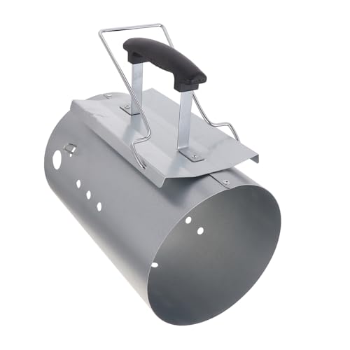 BESPORTBLE Stufa Carbonio per Barbecue Accensione Rapida Giornali o Cubetti Accendifuoco Ampie Aperture per Circolazione d Aria e Calore