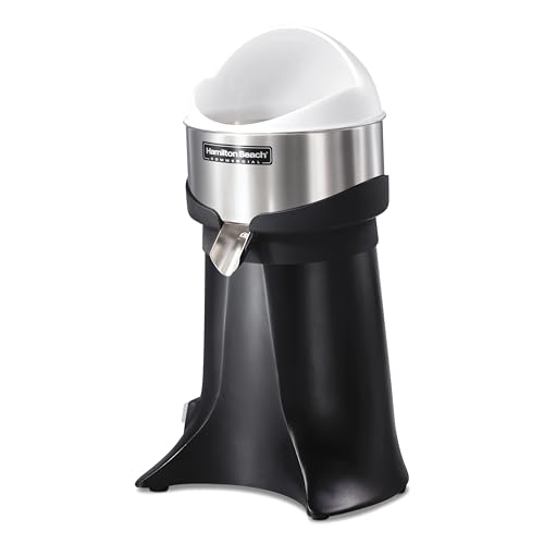 Hamilton Beach Commercial Electric Citrus Juicer from the FreshMark Line, Fills a Glass of Juice in Less than 30 Seconds, Powerful Motor, 3 Reinforced Reamers, NSF Certified, HCJ967R