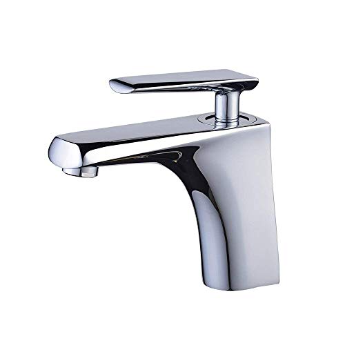 Mitigeur de salle de bain effet grue cascade pour lavabo moderne et WC