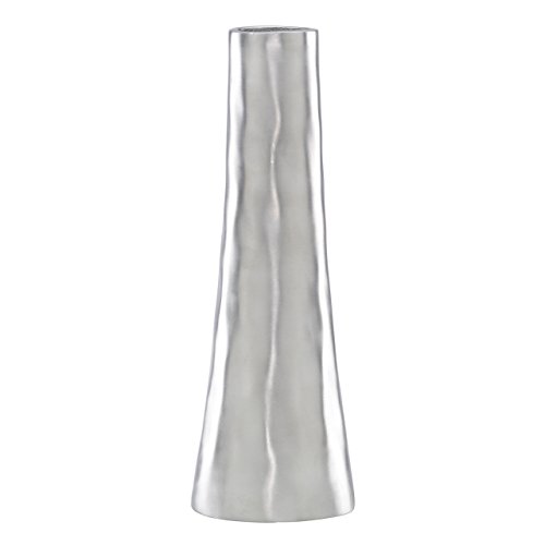 Lenox Donna Karan Dimensión Metal Cono jarrón, tamaño Mediano