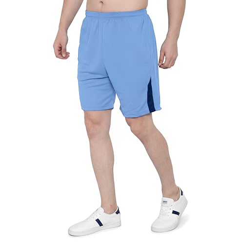 Image of DIA A DIA Unisex Lightweight Polyester Blend Casual Shorts - Comfortable Everyday Summer Shorts with Breathable Fabric
