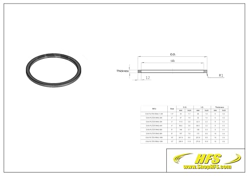 Image of HFS(R) 3 inch Tri Clamp Filter Plate Ring, Retaining Ring Stainless Steel 304