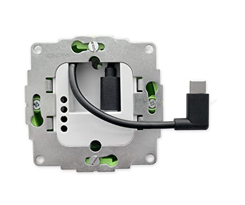 Smart things s48 C sCharge - Unterputz-Netzteil 20W Speziell für alle sDocks, Tablets und Phones mit USB-C Anschluss inklusive USB-C Adapter 30cm zum Laden des iPad | 5 V-, 5%/ 3000mA Cover