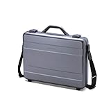 Dicota D30589 Alu Briefcase für Notebook bis 43,9cm (17,3 Zoll) silber