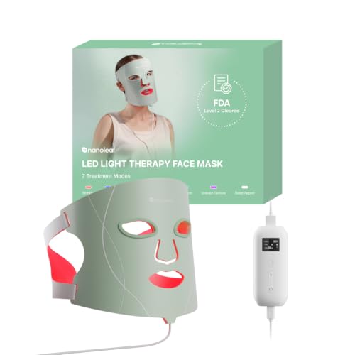 Nanoleaf FDA-Cleared LED Light Therapy Face Mask