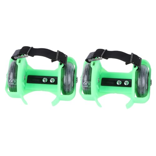 LIOOBO 1Pair Adjustable Light Up Roller Skates for Comfortable Skate Shoes with Fun Flashing Wheels Present for Boys for Outdoor Activities